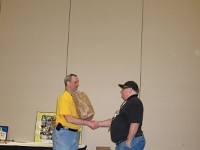 Special &#34;almost&#34; the longest distance award goes to Doug Goegan of Canada